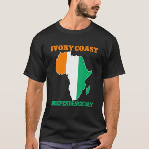 Elfenbenskusten Självständighetsdag 7:e Augusti Fö T Shirt