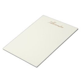 Elfenbenskusten Solid Färg anpassar den Anteckningsblock