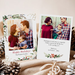 Elfenbenskusten (Winter Botanian Greenery) Jul i B Julkort