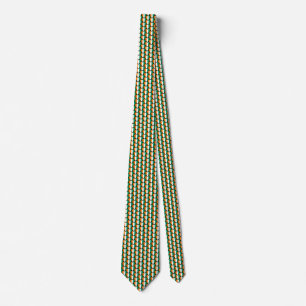 Elfenbenskustens Flagga Hearts Tie Slips
