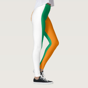 Elfenbenskustens flagga leggings