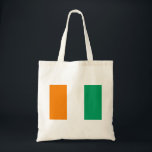 Elfenbenskustens flagga tygkasse<br><div class="desc">Elfenbenskustens patriotiska flagga.</div>