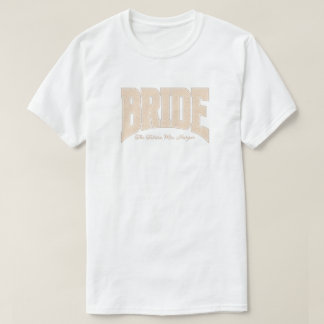 Elfenbensspets BRUD Förlovningsfirande Spenparty T Shirt