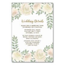 Elfenbenstorn  Champagne Blommigt Bröllop Infoga k