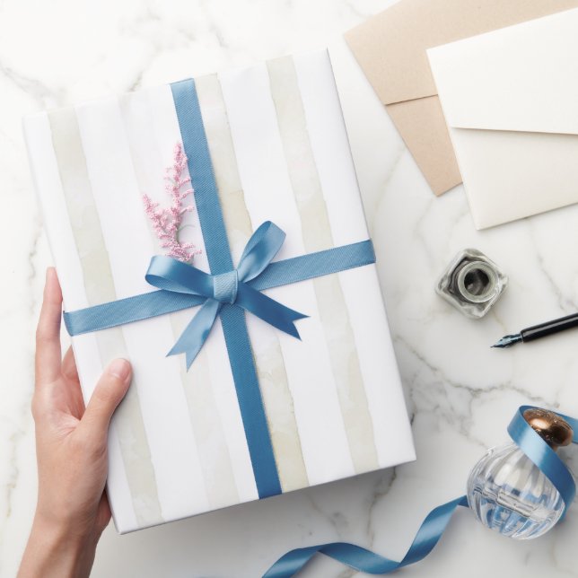 Elfenbensvit Kräm Bröllop Presentpapper (Gifting)