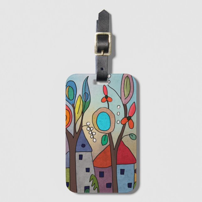 Elfendörfchen Bagagebricka (Framsida vertikal)