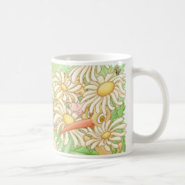 Elfleda och Kiwi i daisy Kaffemugg