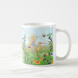Elfleda och Kiwibär Kaffemugg