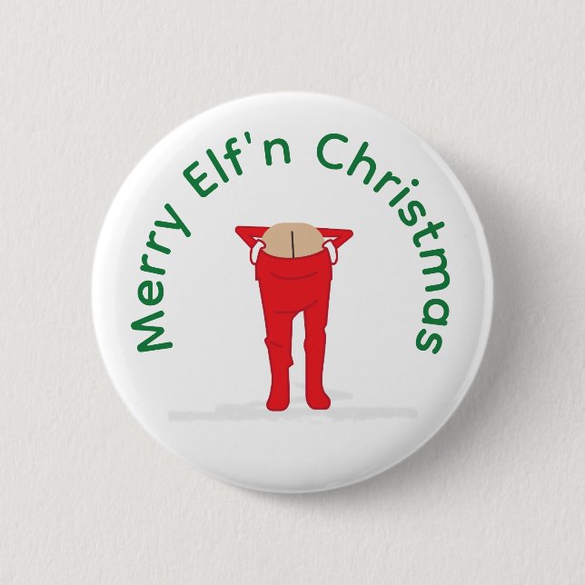 Elf'n Elf Måne jul Knapp (Framsida)