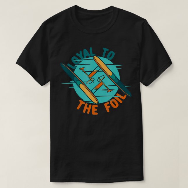 Elfolie lojal mot eldningsoljan t shirt (Design framsida)