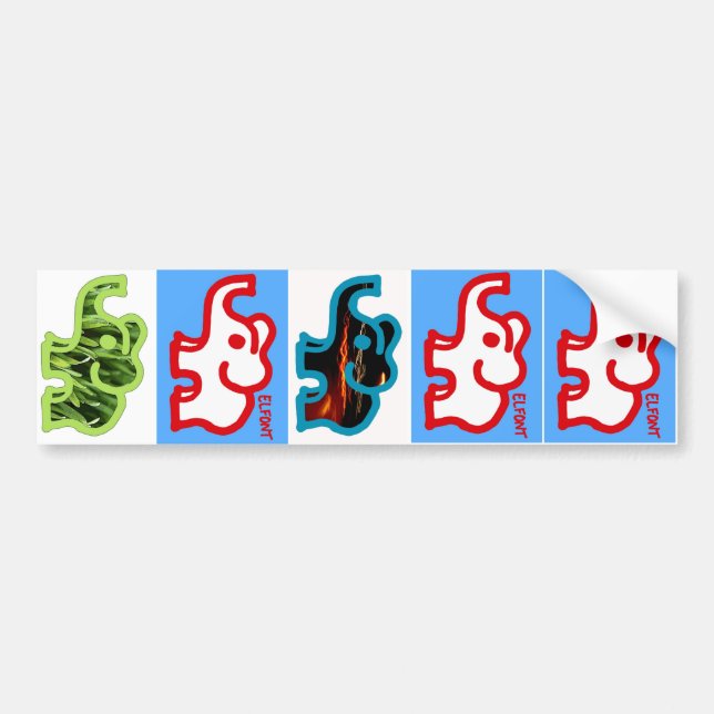 Elfont Bildekal (Framsidan)