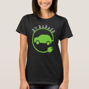 Elfordon för elbilsägare för män en t shirt
