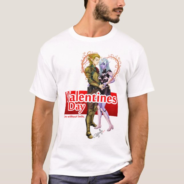 Elfos - Valentine's Day T-shirt (Framsida)