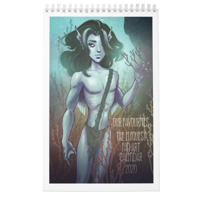Elfquest 2020 Fläkt Art Calendar Kalender (Omslag)