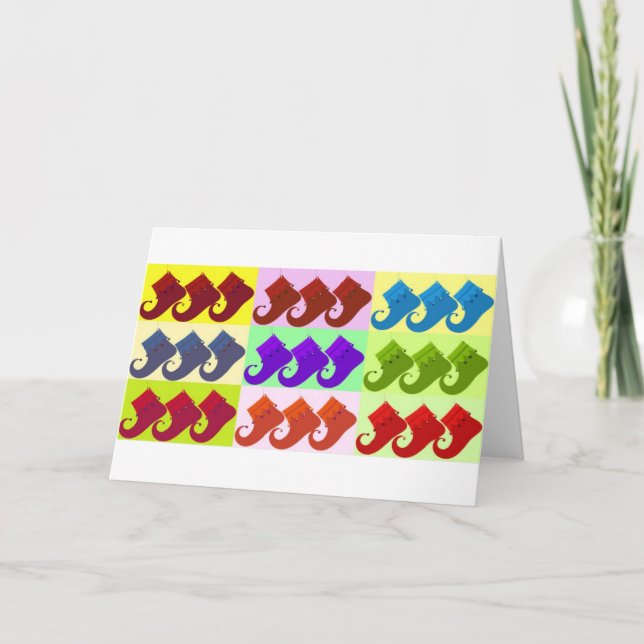 Elfsko Popkonst Helgkort (Framsida)