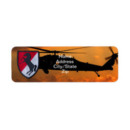 Elfte bepansrade kavalleriregim acr vietnam krig returadress etikett