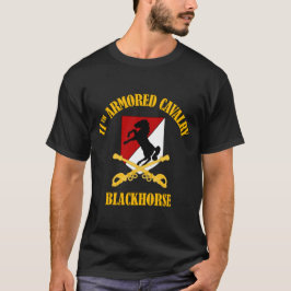 Elfte beväpnade Cavalry - Blackhorse T Shirt