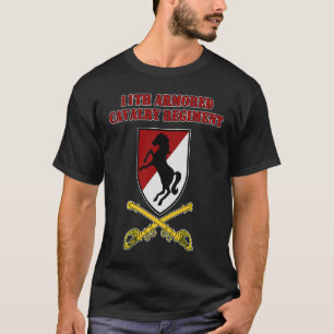 Elfte beväpnade kavalleriregim för elfte ACR-veter T Shirt