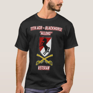 Elfte beväpnade kavalleriregim för elfte ACR-veter T Shirt