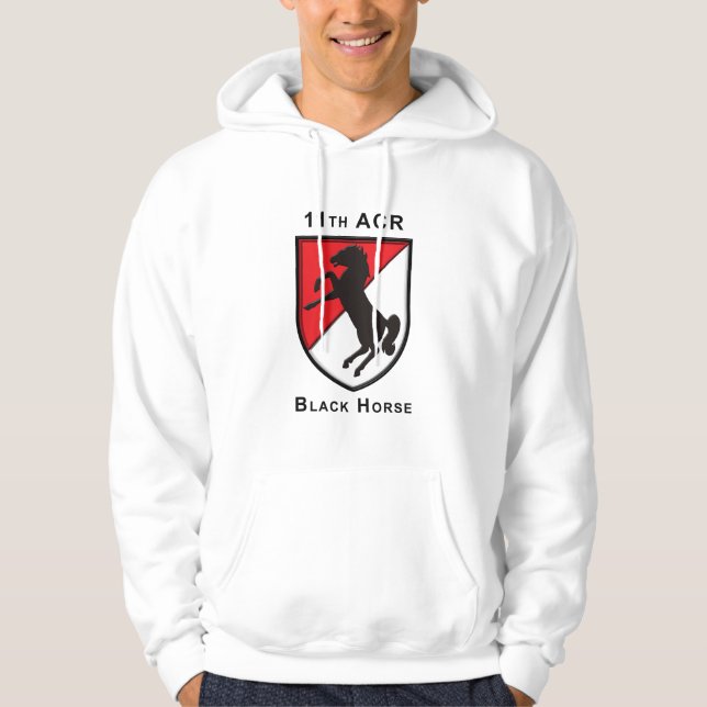 Elfte beväpnade kavalleriregim hoodie (Framsida)