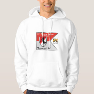 Elfte beväpnade kavalleriregim hoodie