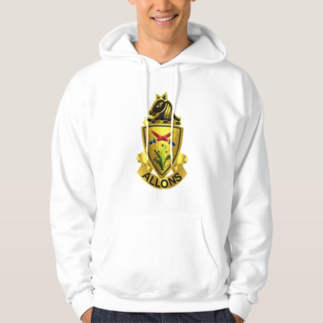 Elfte beväpnade kavalleriregim hoodie (Framsida)