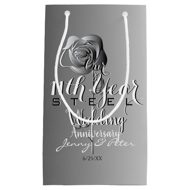 Elfte Bröllop-årsdagen för stålåret Ro (Framsidan)