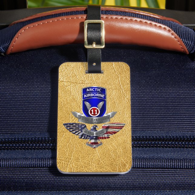 Elfte flygburna divisionen bagagebricka (Framsida Insitu 2)