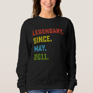 Elfte födelsedag sedan maj 2011 11 år O T Shirt