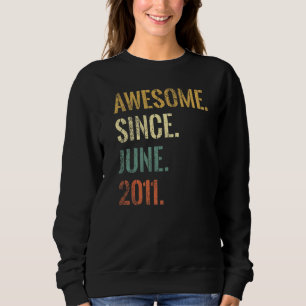 Elfte födelsedagen 11 år gammal Fantastisk sedan j T Shirt