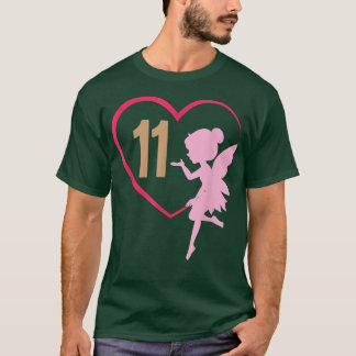 Elfte Födelsedagsfesten Fairy Tale Girl Princ T Shirt