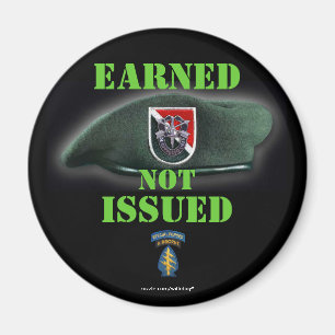Elfte Speciellare styrkornas Grönt Berets Veteran Magnet
