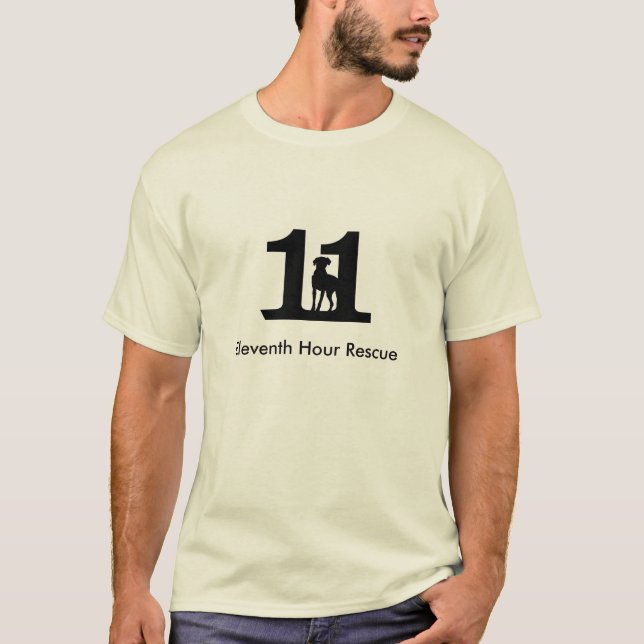 Elfte timmeräddingT-tröja T-shirt (Framsida)