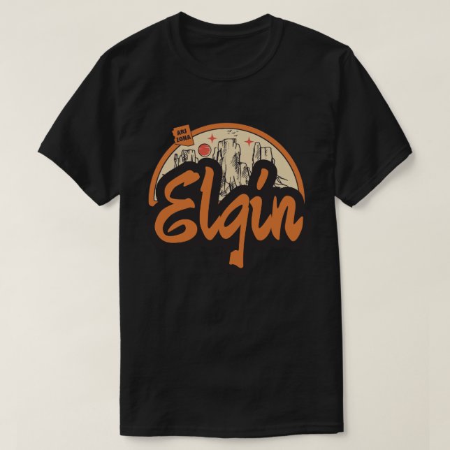 Elgin Arizona T Shirt (Design framsida)