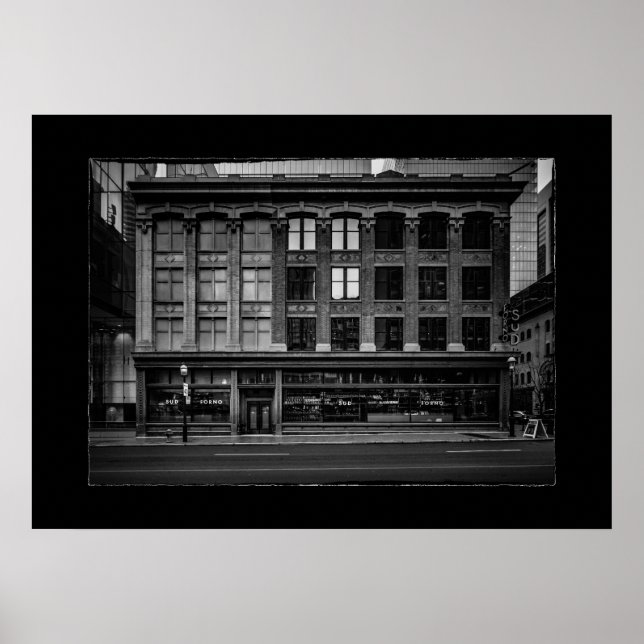 Elgin Building nr 3 med kant Poster (Framsidan)
