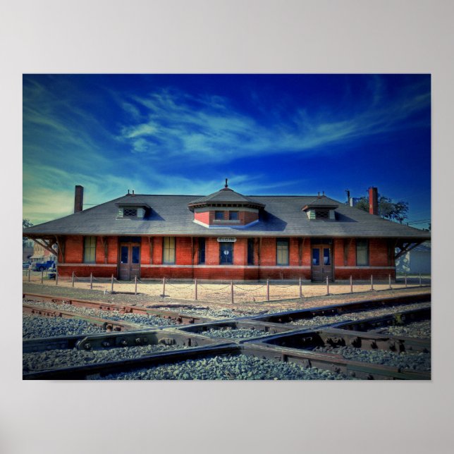 Elgin Depot Museum Poster (Framsidan)