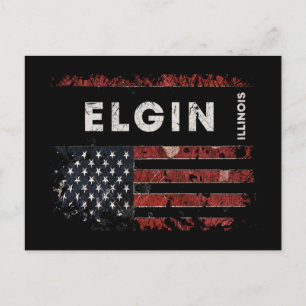 Elgin Illinois Vykort