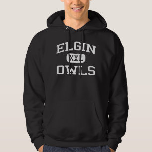Elgin - ugglor - Elgin högstadium - Elgin Oklahom Hoodie