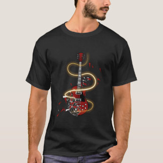 Elgitarr Gitarrist T Shirt