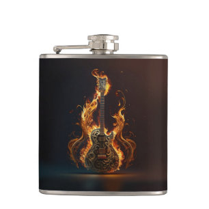 Elgitarr i brand fickplunta