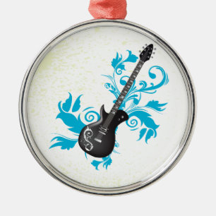 Elguitarturkos löv anpassningsbar ornament