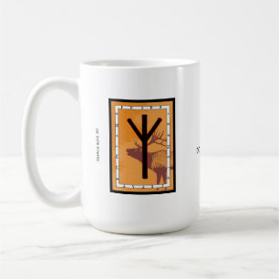 Elhaz Rune Mugg - skydd!
