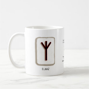 Elhaz RuneStone Mugg