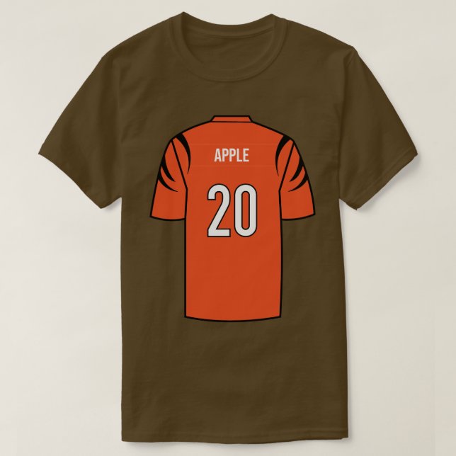 Eli Apple Jersey 1 T Shirt (Design framsida)