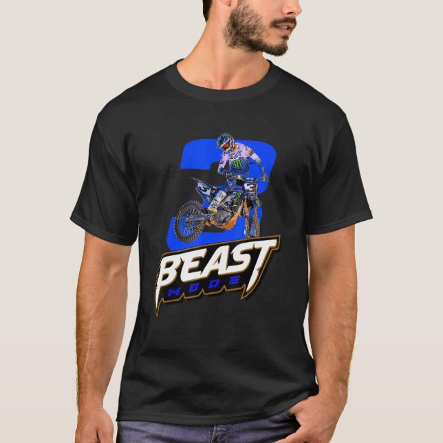 Eli Et3 Tomac 2022 Motocross T Shirt (Framsida)
