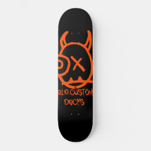 Elia halloween-däck mini skateboard bräda 18,5 cm