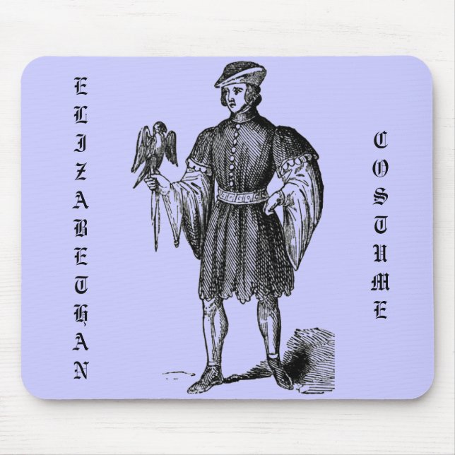 Eliabethan Costumes Mouse Pad Musmatta (Framsidan)