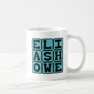 Elias Howe, amerikansk uppfinnare Kaffemugg