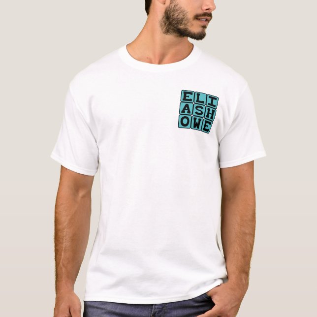 Elias Howe, amerikansk uppfinnare Tee (Framsida)