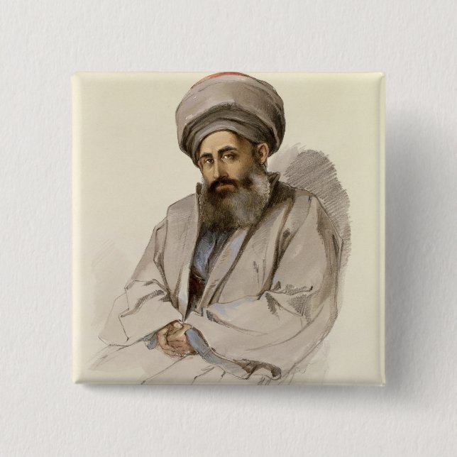 Elias - Jacobite präst från Mesopotamia Knapp (Framsida)